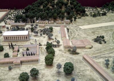 Model of ancient Olympia